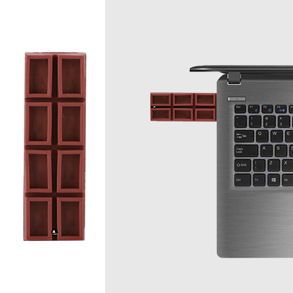 Söt choklad design bärbar USB 2.0 Flash Drive 16GB Disk Memory Stick