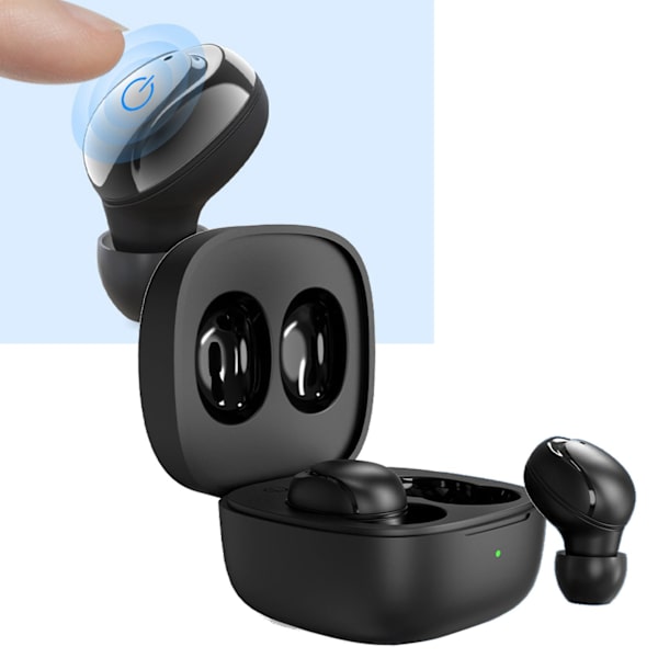 Bluetooth 5.1 -kuulokkeet HiFi-stereolla, virranäytöllä, musiikin ja puheluiden tuella, langattomat kuulokkeet matkustamiseen ja urheiluun
