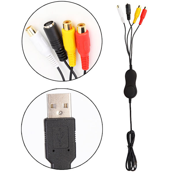 1-kanavainen ääni- ja videohankinta USB2.0-liitäntä HD Live -videokortti