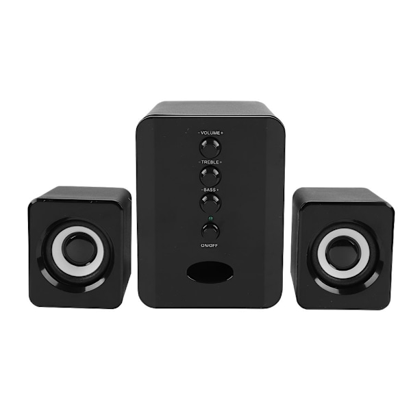 SADA D-226 Desktop Computer Bluetooth Højttaler Kolonne Laptop PC Computer Højttaler (Sort)