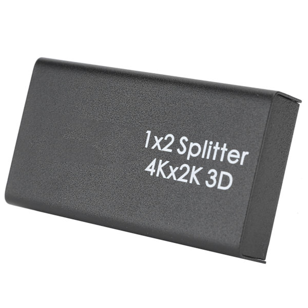 4K HDMI-jakaja HD-video HDMI-kytkin 1 sisään 2 ulos Vahvistin Kaksoisnäyttö 100-240VUK-pistoke