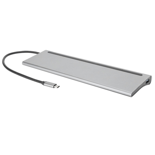 11 i 1 Hubb Typ-C Expansionsdocka USB3.1 till HDMI Kortläsare Multifunktionell Adapter
