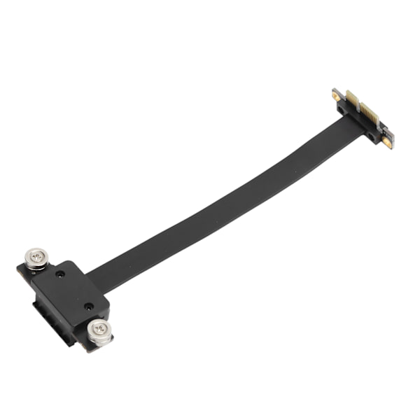 Forlængerkabel PCIE 1X Dual 90° med LED-indikation Magnetisk pude Netværksadapter 15cm