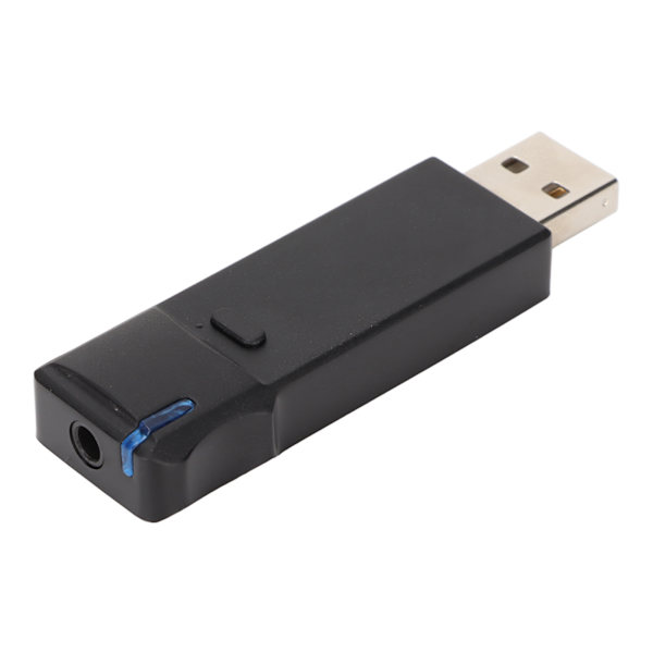 USB-ljudadapter BT 5.3 HiFi höghastighets Plug and Play trådlös ljudsändare för PS5 PC-högtalare hörlurar