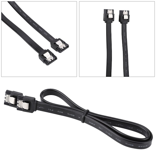 SATA 3.0 til SATA 3.0 kabel dataforlængeradapter kabelforbindelsesledning