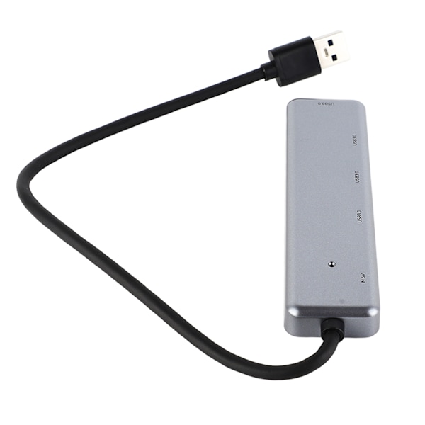 5 i 1 USB-hubb 4x USB3.0 1x USB C Snabb dataöverföring Bärbar USB-dockningsstation