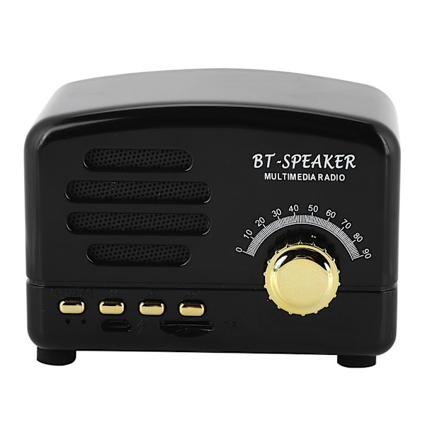 FT-BT01 Mini Bluetooth-högtalare USB-laddning Bärbar utomhushögtalare (Svart)