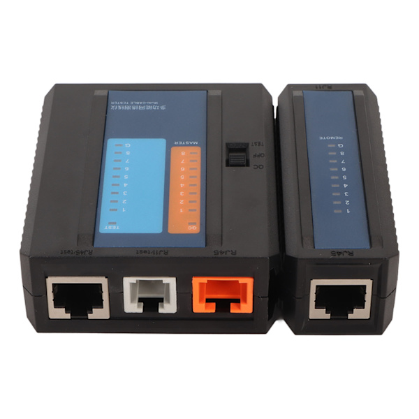 Nätverkskabeltestare RJ45 RJ11 8P 6P 4P Feldiagnos LED-indikator Linjedetektor för Internet Telefon Kontor
