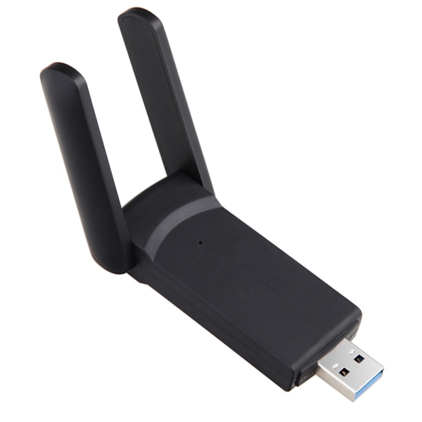 USB WiFi-adapter 1300M Dual Band Stærkt Signal 2.4G 5.8G Højhastigheds USB-modtager Transmitter Netværksadapter