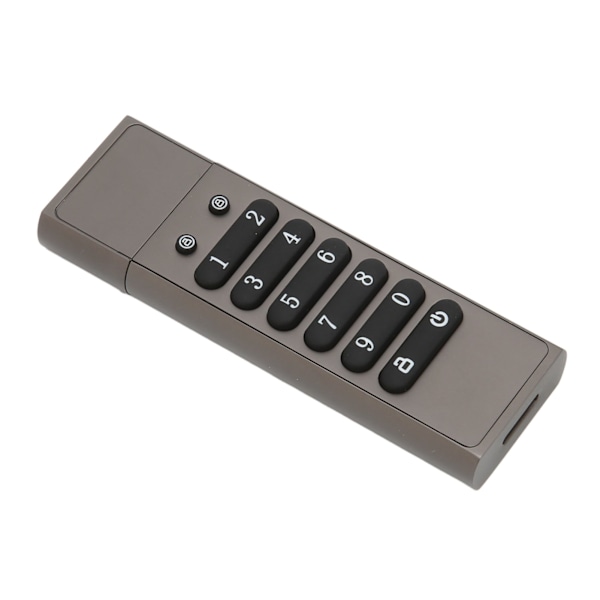 Krypterad USB-enhet Säker krypterad knapp USB3.1 100MByet/s Hög hastighet ​​U Flash-enhet Lösenordsminne 64GB
