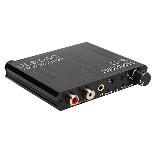 AY107 DAC-omvandlare Digital-till-analog ljudomvandlare RCA 3,5 mm koaxial optisk ljudomvandlare