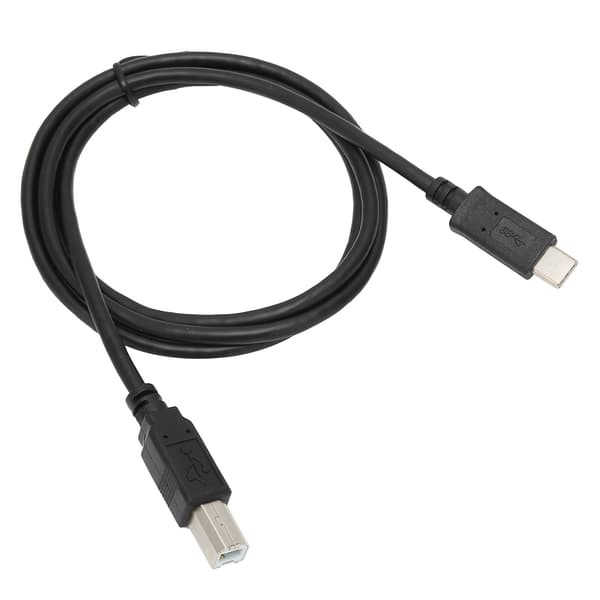 USB C-konverterkabeladapterkabel 3.1 3.0 han til B BM 2.0 480 Mbps til printer, scanner