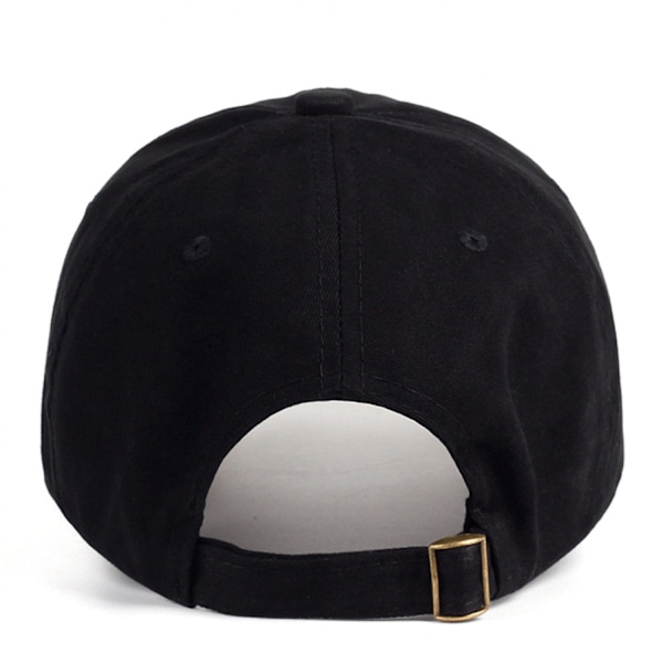 AVEKI Pizza Planet Hat Baseball Cap Broderi Dad Hat Aadjustable Bomulds Voksen Sports Hat Unisex, Sort-1