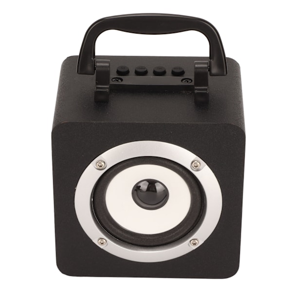 Retro Bluetooth-högtalare Multifunktionell Deep Bass Stereo Bärbar Mini Trådlös Högtalare för Banduppträdande Utomhus