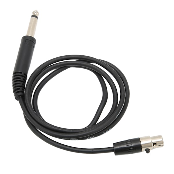 3-polet Mini XLR hun til 6,35 mm han kabel 3,3ft XLR til 1/4in mikrofonledning til live lydkort mikrofon 1m
