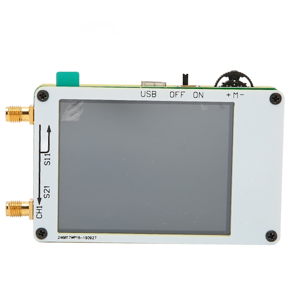 Til NanoVNA Vector Network Analyzer 2,8 tommer Touch Screen MF HF VHF UHF Antenneanalysator Hvid