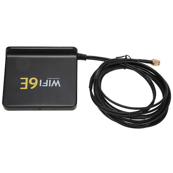 WiFi6E trådløs nettverkskortantenne Omnidirectional 4dBi høy forsterkning 2,4 GHz 5,8 GHz WiFi nettverkskortantenne med SMA-port svart