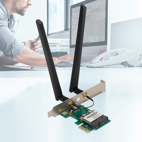 BCM94322HM8L DW1510 Dual band 300M PCI-E trådløst kort for stasjonær datamaskin[S]