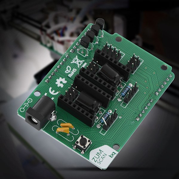 Scanner Motherboard Ciclop Utvidelseskort ZUM Driverkort DIY Tilbehør for 3D-skriver