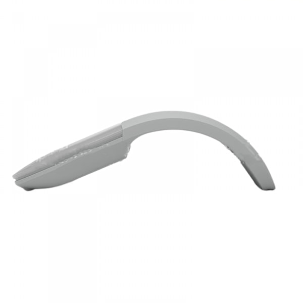 Bluetooth Arc Touch Mus Slim og bærbar Mini Trådløs Computer Mus Foldbar Ergonomisk Optisk Mus til Notebook Laptop(Sølvgrå)