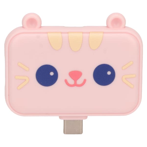 Type C Hub 3 i 1 4K HD Multimedia Interface USB 3.0 PD Hurtiglading Multiport Adapter for PC Bærbar PC Rosa
