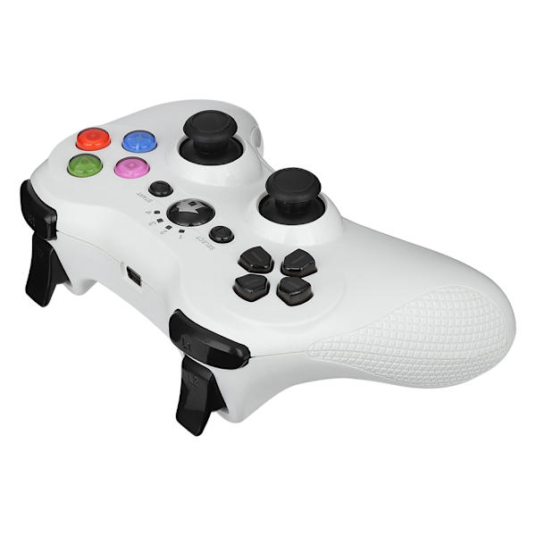 Langaton Bluetooth-peliohjain, ei viivettä, mukava ote, peliohjain PS3:lle (valkoinen)