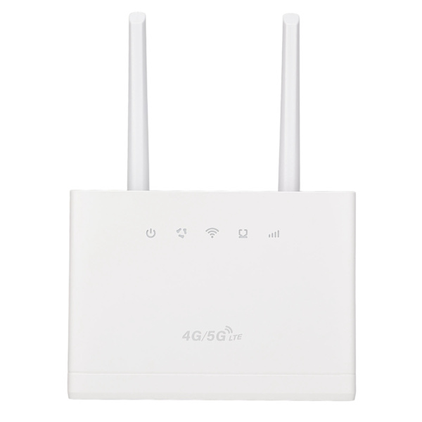 Router til SIM-kort Indbygget firewall 300 Mbps 4G kablet bredbåndsgrænseflade Trådløse computerroutere 100‑240VUS stik