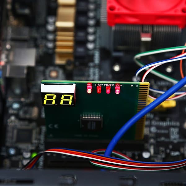 2-siffrig PCI PC-diagnostikkort moderkort testare analysator