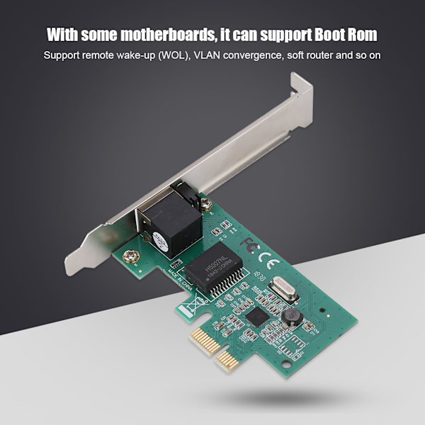 Processor Gigabit PCI-E Interface Desktop Network Server Adapter RTL8111F