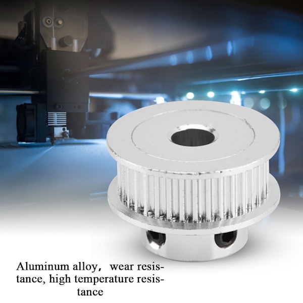 5 stk. GT2 aluminiums tandhjul til DIY 3D-printer 36 tænder (6,35 mm)