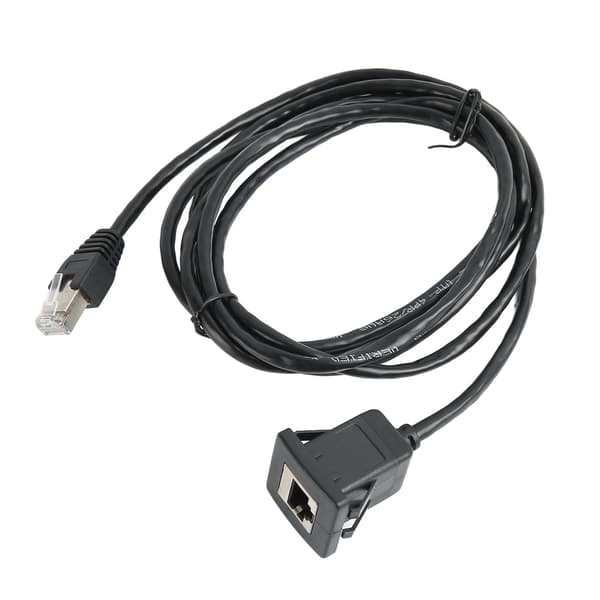 Cat5e indbygningskabel Universal Cat5e 100M han til hun Ethernet netværkspanel montering forlængerkabel