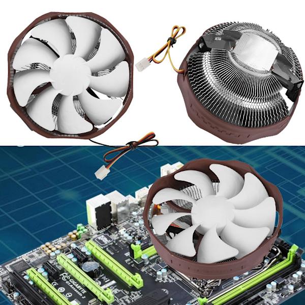 PCCOOLER E121 Great White Shark 3 CPU-køler med termisk pasta aluminium køleplade