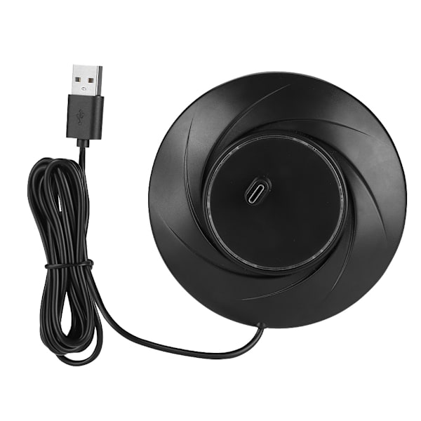 Laddningsbas Laddare Strömförsörjning med LED-indikator för Nintendo SWITCH Poke Ball  Svart