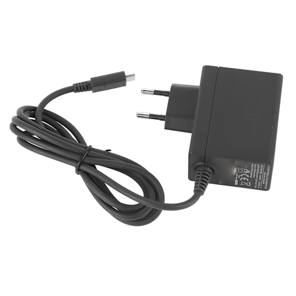 AC-adapterlader, hurtiglading USB C-kabel, spillkonsoll strømforsyning lader for Switch  100‑240V