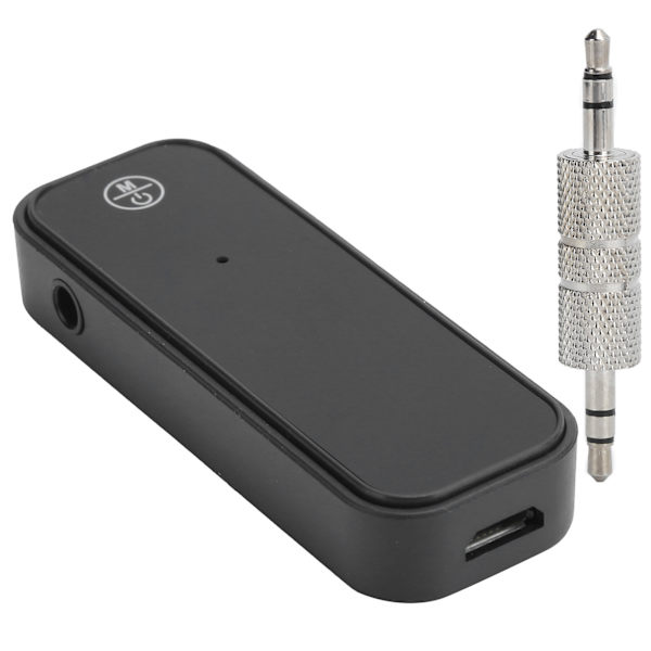 Bil Bluetooth 5.0 Modtager Transmitter 2 i 1 Mini Trådløs Lydadapter 3.5MM Aux