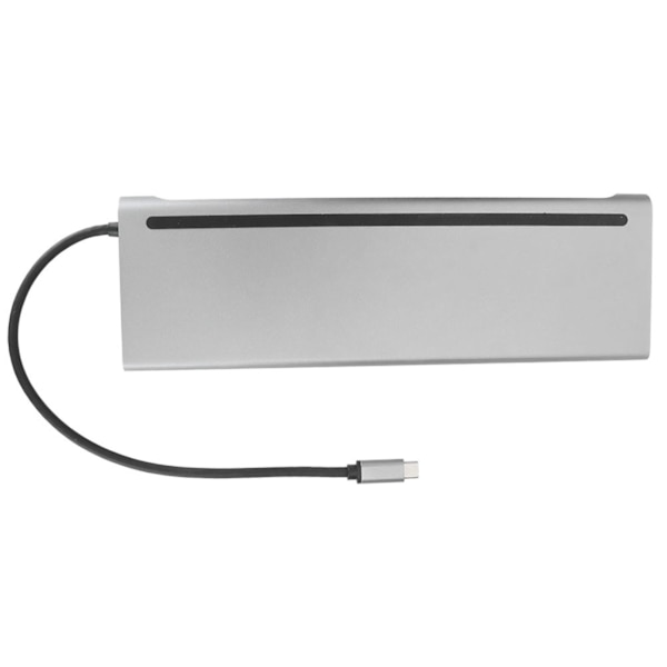 11 i 1 Hubb Typ-C Expansionsdocka USB3.1 till HDMI Kortläsare Multifunktionell Adapter