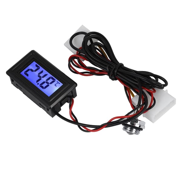 PC vattenkylningssystem digital display termometer temperaturmätare