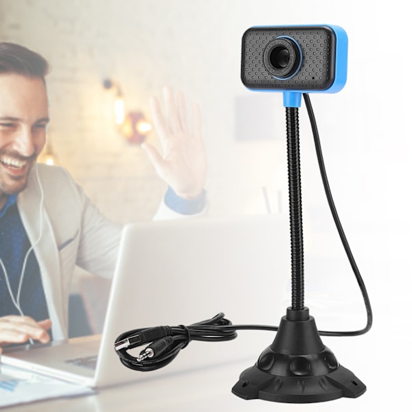 Lang Pole Kamera ABS 480P Høy Definisjon for Nettverk Live Datamaskin Kontorrekvisita