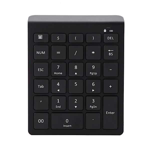 Bluetooth 28-tasters trådløst numerisk tastatur Mini Numpad digitalt tastatur for IOS/Android/WIN
