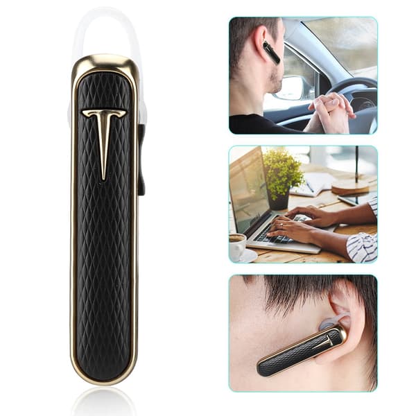 Mini Stereo Trådløs In-Ear Headset Handsfree Ørepropp Kompatibel med Bluetooth