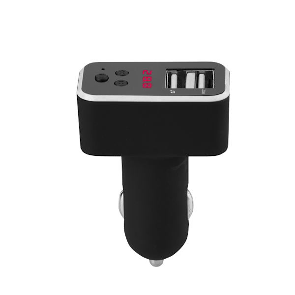Bil FM-sender oplader Bluetooth V4.2+EDR Trådløs håndfri bil FM-sender MP3