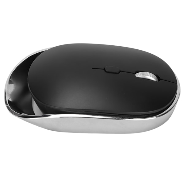 Trådlös mus ultratunn ljudlös 2 laddningslägen 2,4G trådlös anslutning 3 DPI ergonomisk 500mAh laddningsbar kontorsmus