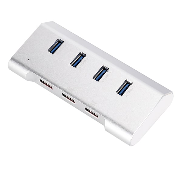 DM HB96 USB 3.0 Splitter Hub 7 porte højhastigheds dockingstation 3A