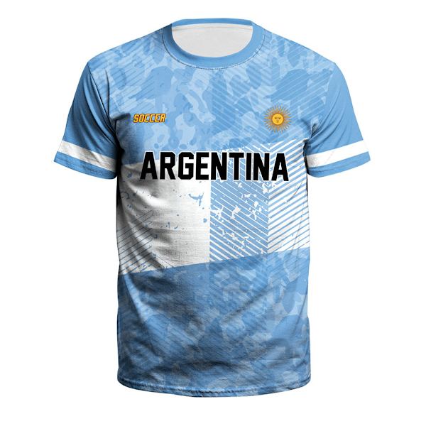 2022 VM Fodboldtrøje Herre Fodboldtrøje Argentina, XL