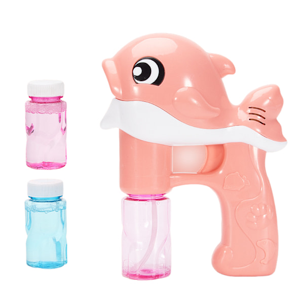 Bubbelpistol Kit, Val Automatisk Bubbelmaskin Blåsmaskin, Party Favörer, Sommarleksak, Födelsedag, Utomhus & Inomhusaktivitet gray