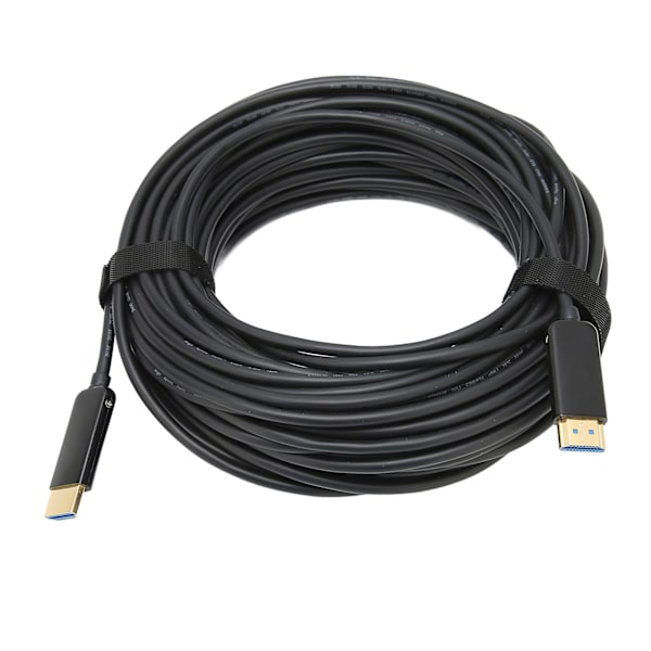 HD Multimedia Interface optisk kabel 18 Gbps 4K HDCP2.2 3D AM til AM fiberoptisk kabel til computer bærbar TV 20m / 66ft
