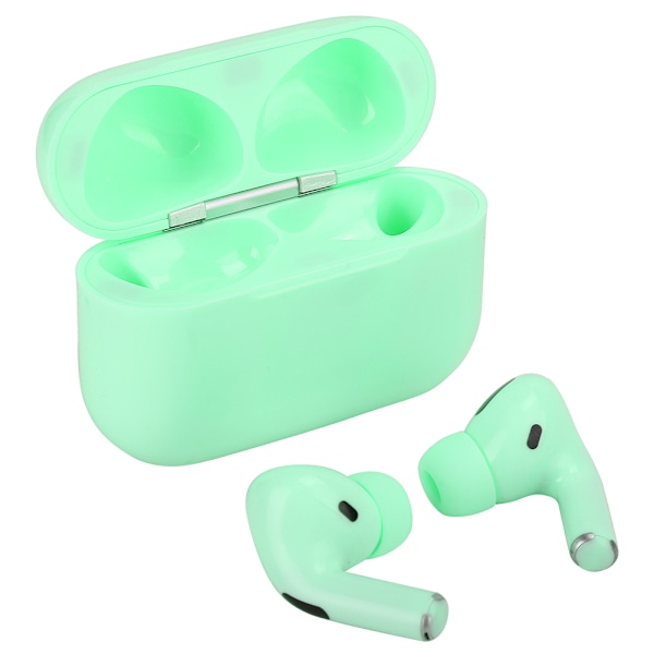 Bluetooth-hörlurar TWS 5.0 Trådlösa headset Handsfree In-Ear-hörlurar Byt namn Plats Sport-hörlurar för IOS för AndroidGrön
