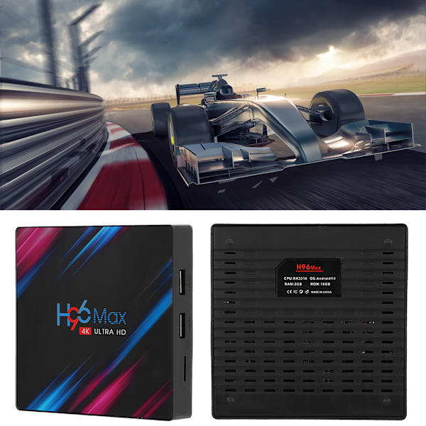 4+64G Dual band WIFI+BT TV Set top Box Smart TV Media Player For Android 9.0