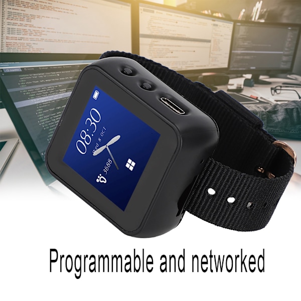 TTGO T-Watch Programmerbar Nätverksansluten Smartwatch för Open Source-klocka som interagerar med miljön