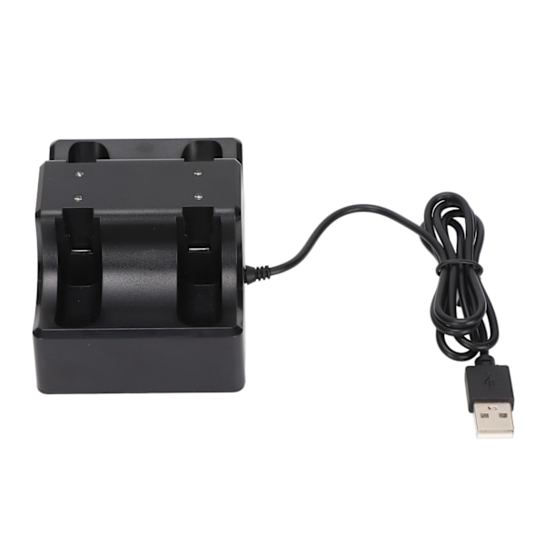 for Switch Joycon ladestasjon 4 i 1 ladestasjon for Joycon med LED-indikator